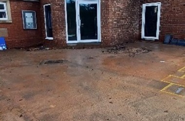 Entrance Under Construction